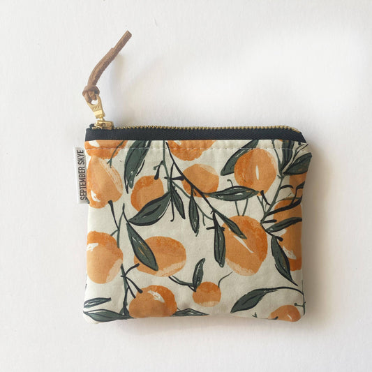 Peach Small Square Pouch Fall-Winter September Skye Bags & Accessories