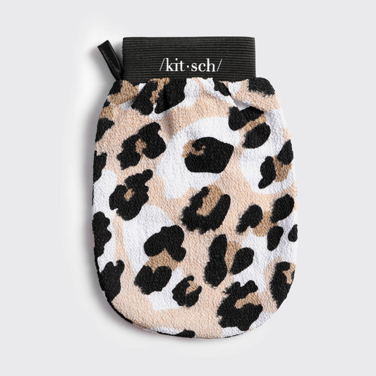 Eco-Friendly Exfoliating Glove - Leopard Core KITSCH