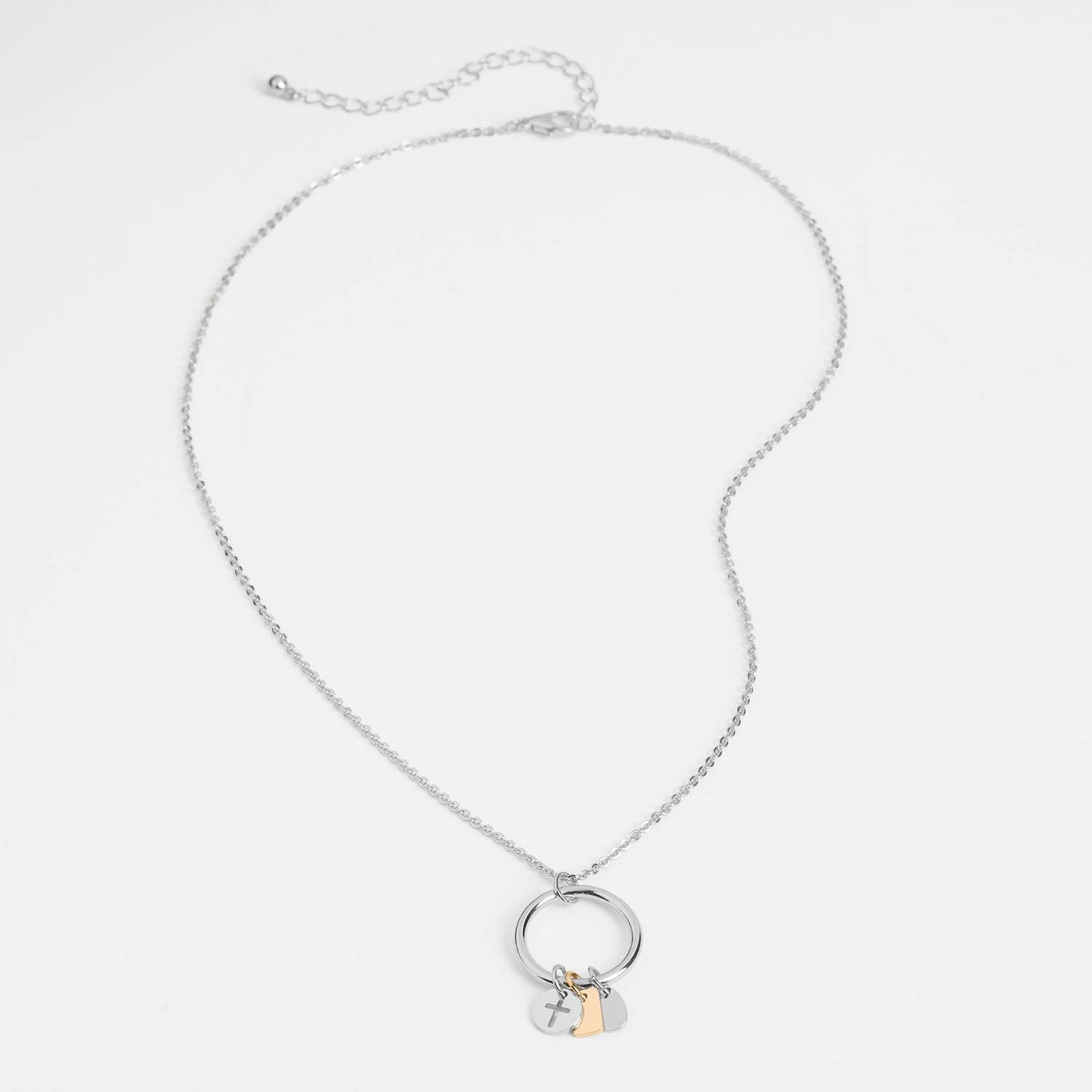 Faith, Hope, Love Silver Necklace Core COCO + CARMEN