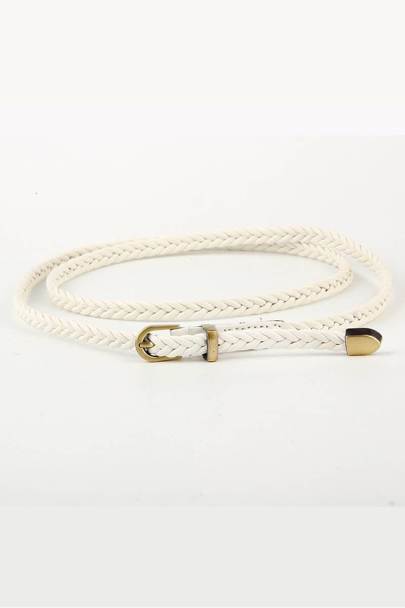 Non Perforated Needle Buckle Retro Casual Belt Core NINEXIS