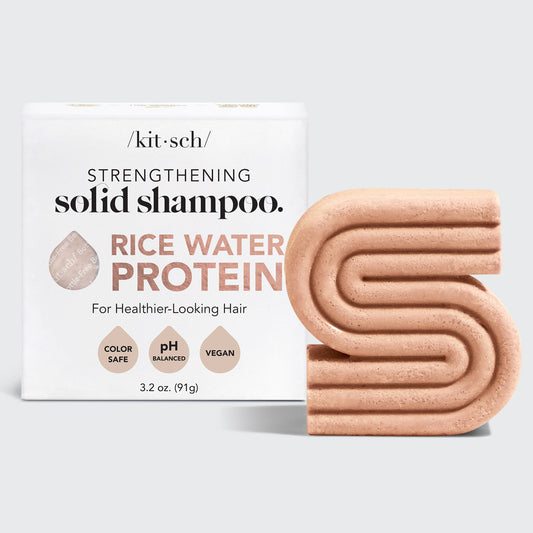 Rice Water Protein Shampoo Bar for Hair Growth Core KITSCH