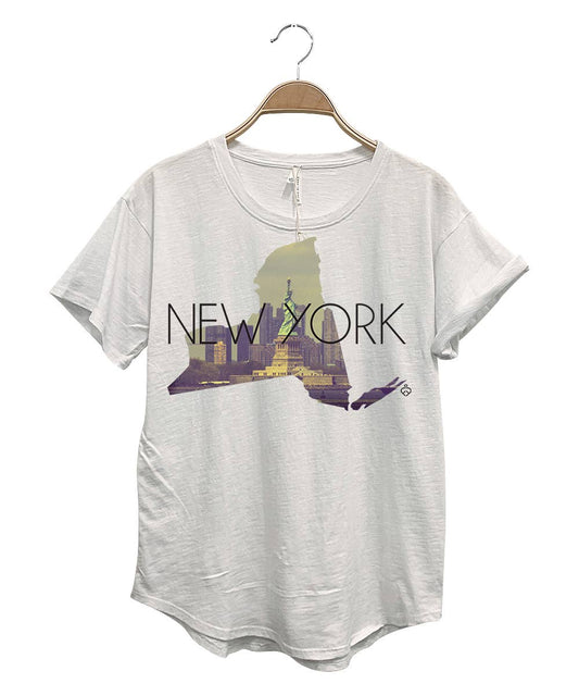 DESTINATION ON HER DAY TEE - NEW YORK Fall-Winter Fabina