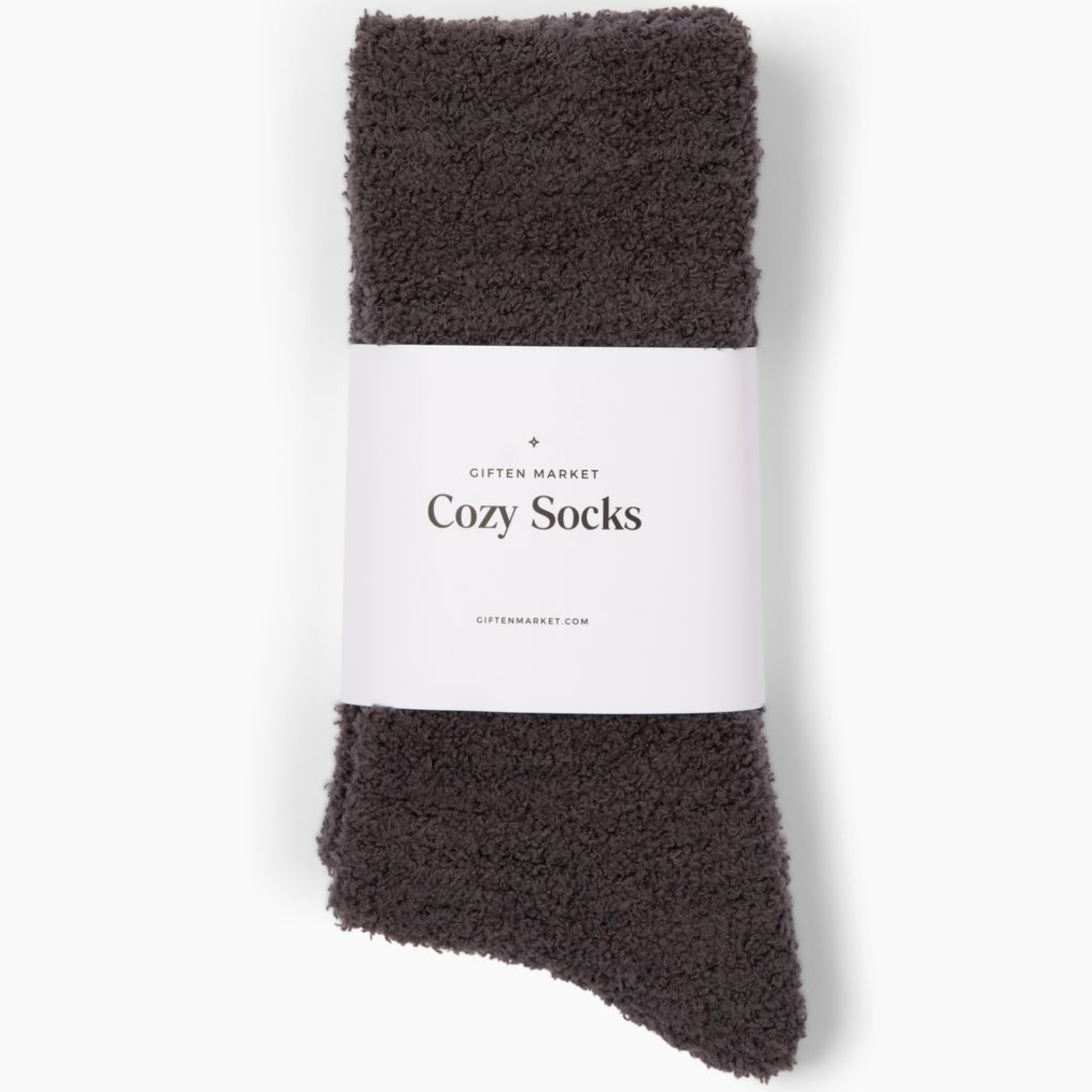 Cozy Cloud Socks - Charcoal Fall-Winter Giften Market