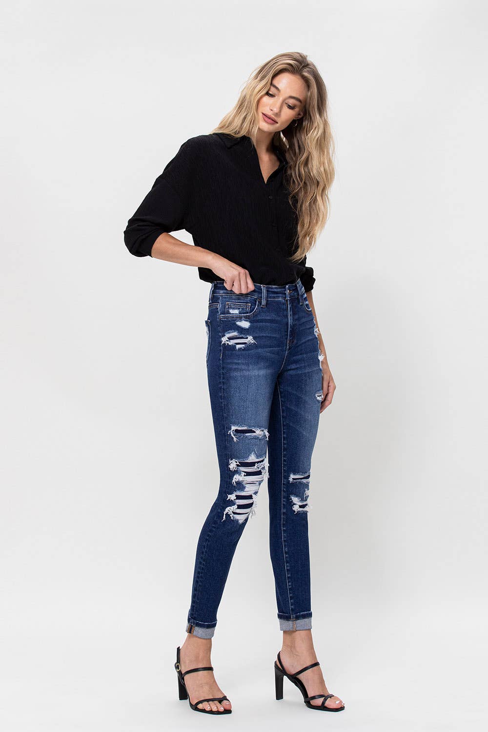 Ugly Betty Ankle Skinny Jean  Vervet