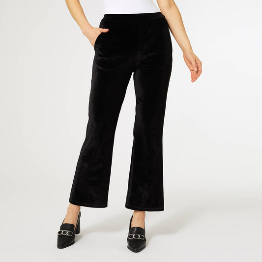 Pippa Pleat Front Velour Pant Fall-Winter COCO + CARMEN