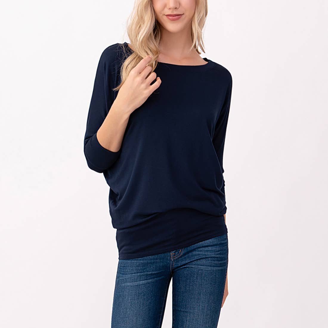 Navy Top Spring-Summer Heimious