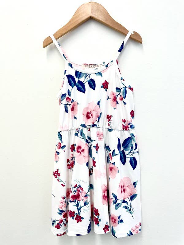 KIDS FLORAL PRINT DRESS Spring-Summer Chris & Carol Apparel