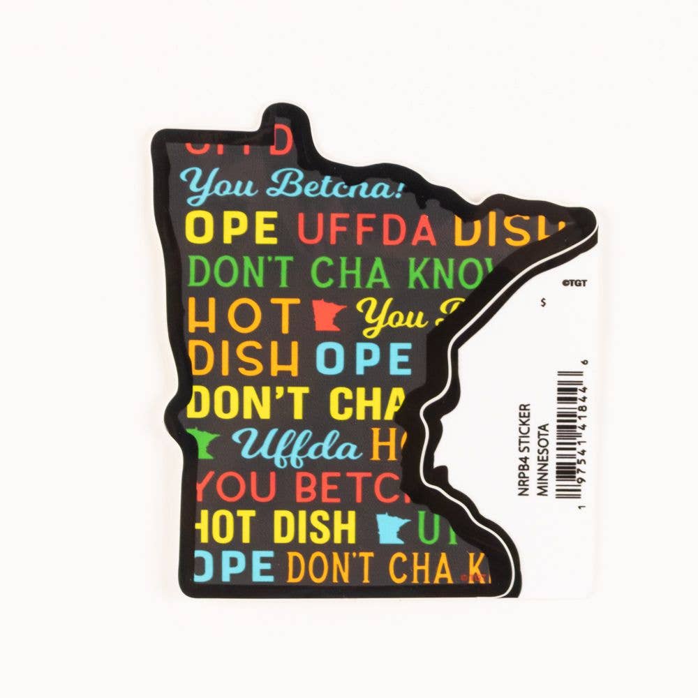 Minnesota Sayings Stickers Core Love From USA