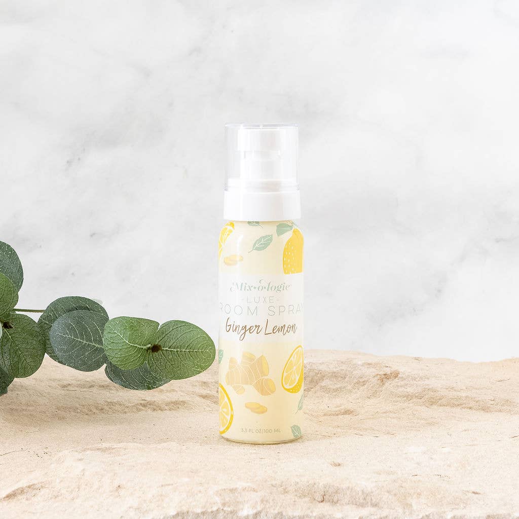 Luxe Room Spray - Ginger Lemon Scent 100 mL Spray Core Mixologie