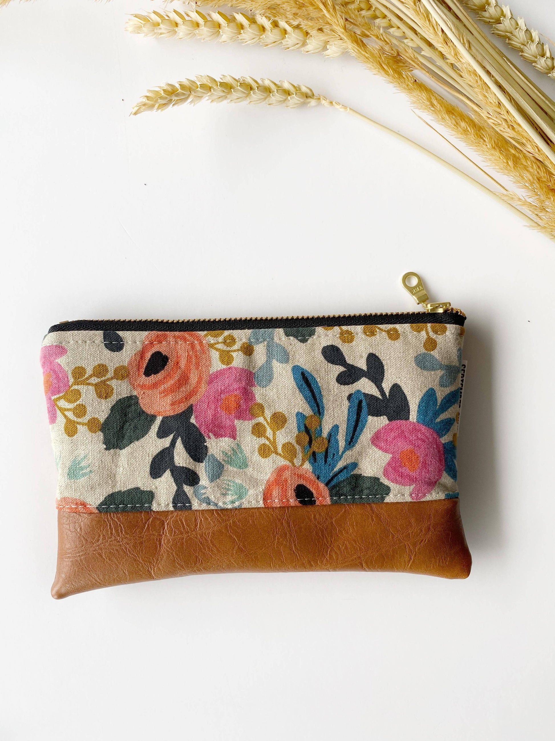 Coin purse in rifle paper fall floral Core September Skye Bags & Accessories