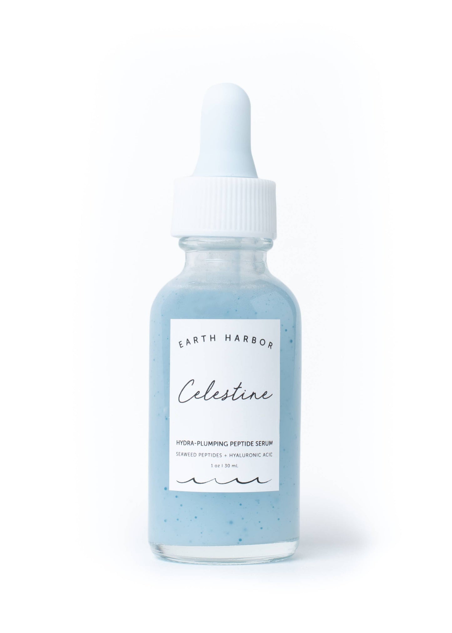 Plumping Serum: Seaweed Peptides + Hyaluronic Acid Core Earth Harbor Naturals