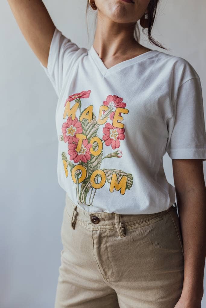 Made to Bloom Tee Spring-Summer Crowned Free