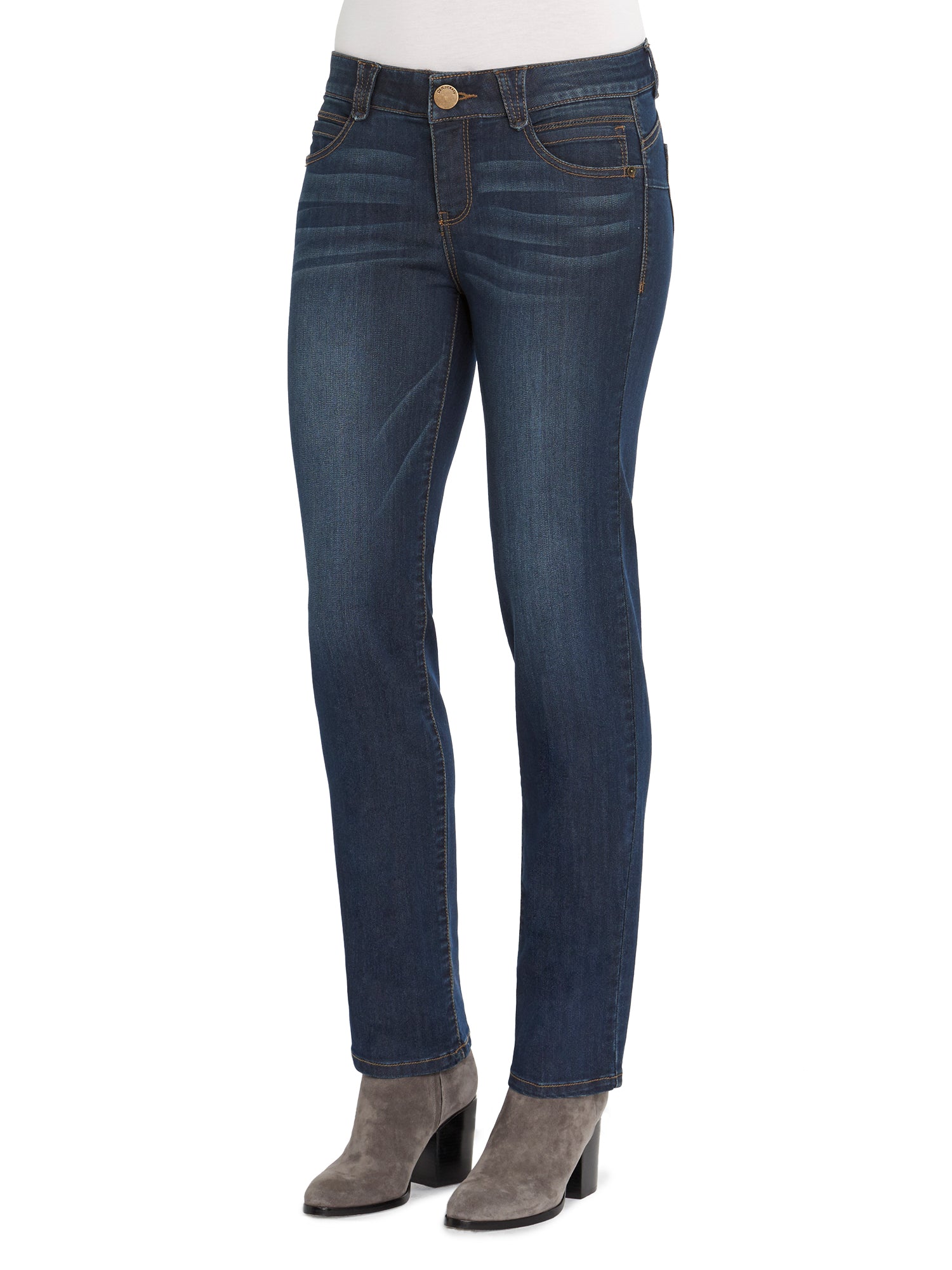 Democracy Ab'solution Straight Leg Jeans - Classic Indigo Core JOOR - Democracy