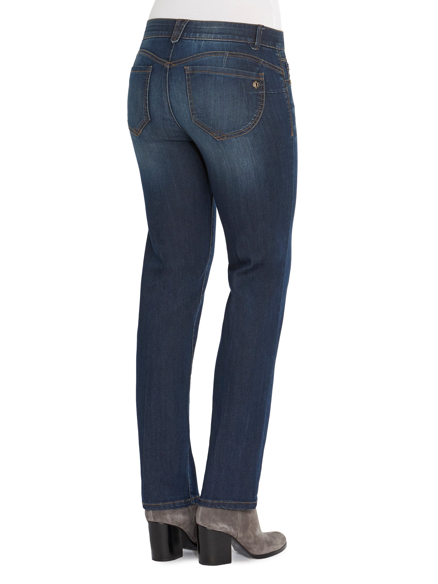 Democracy Ab'solution Straight Leg Jeans - Classic Indigo Core JOOR - Democracy