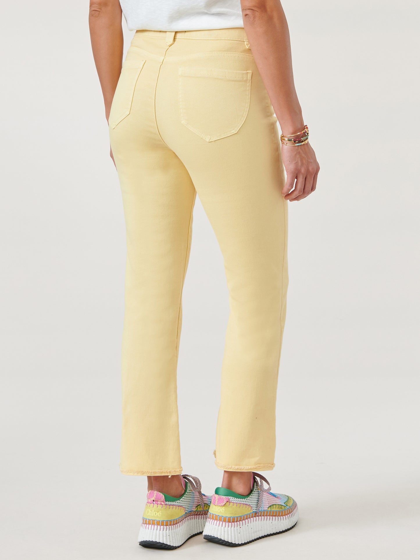 Honey Butter HIGH RISE CROPPED ITTY BITTY FLARE Spring-Summer JOOR - Democracy