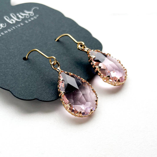 Merit in Ballet Pink Earrings Fall-Winter Dixie Bliss