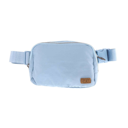 C.C Steel Blue Fanny Pack Belt Bag Spring-Summer C.C Beanie