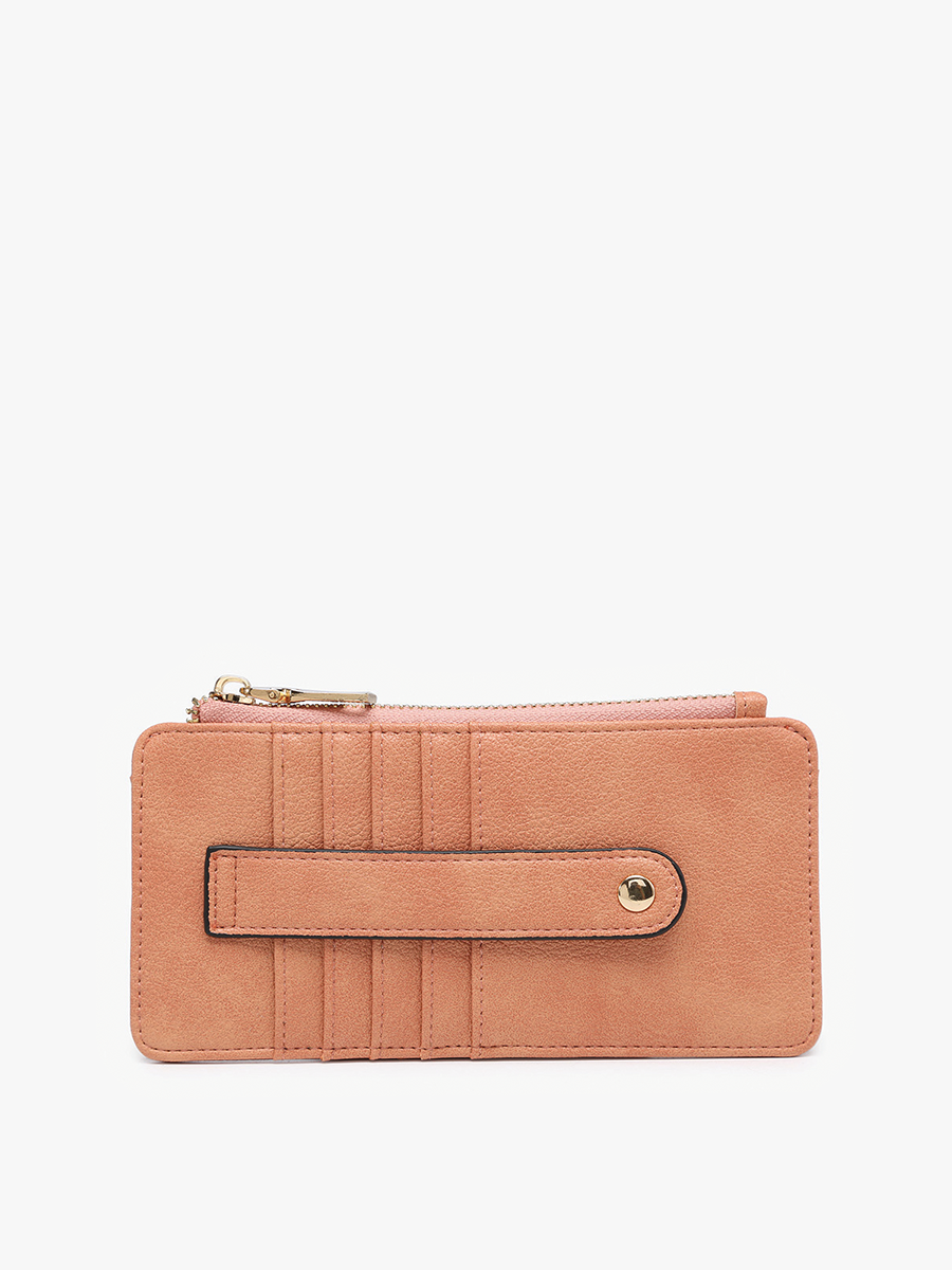 Melon Saige Slim Card Holder Wallet Fall-Winter Jen & Co.