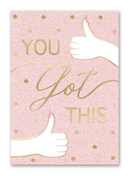 Greeting Card -You Got This Core Lady Jayne