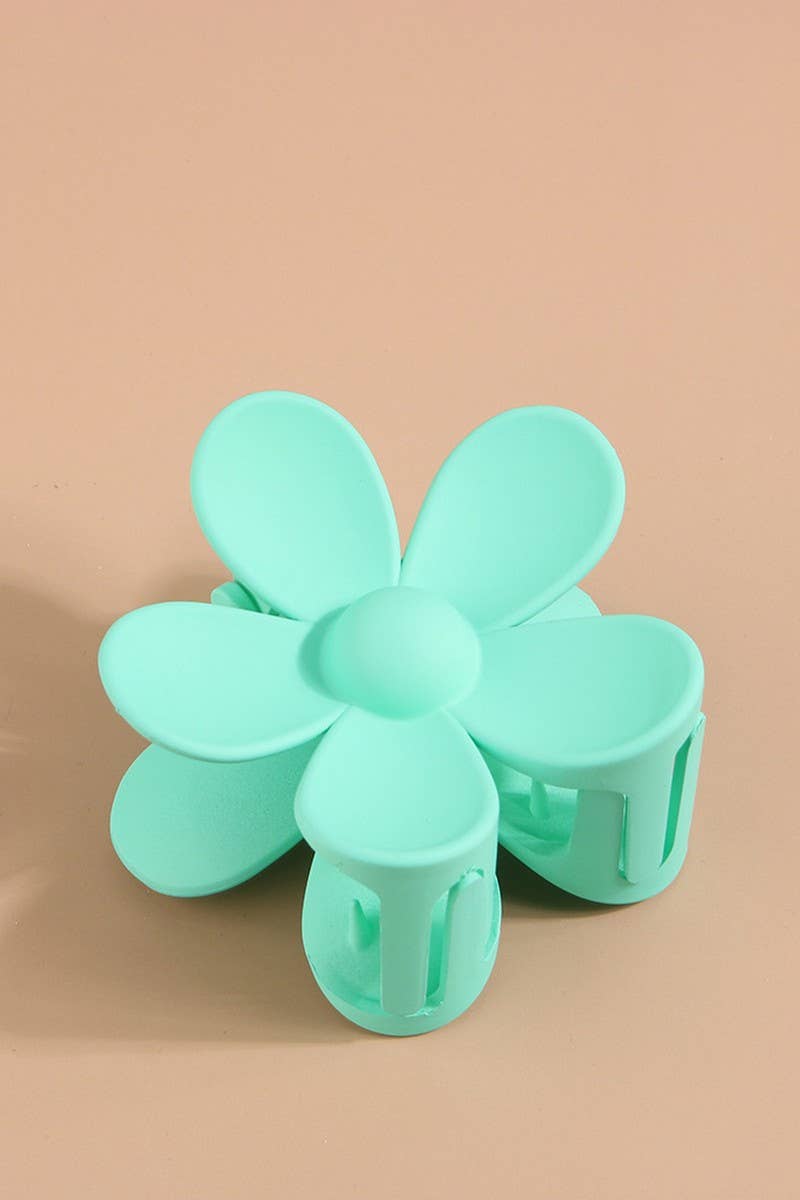 Flower Claw Clip: LTGREEN Core NINEXIS