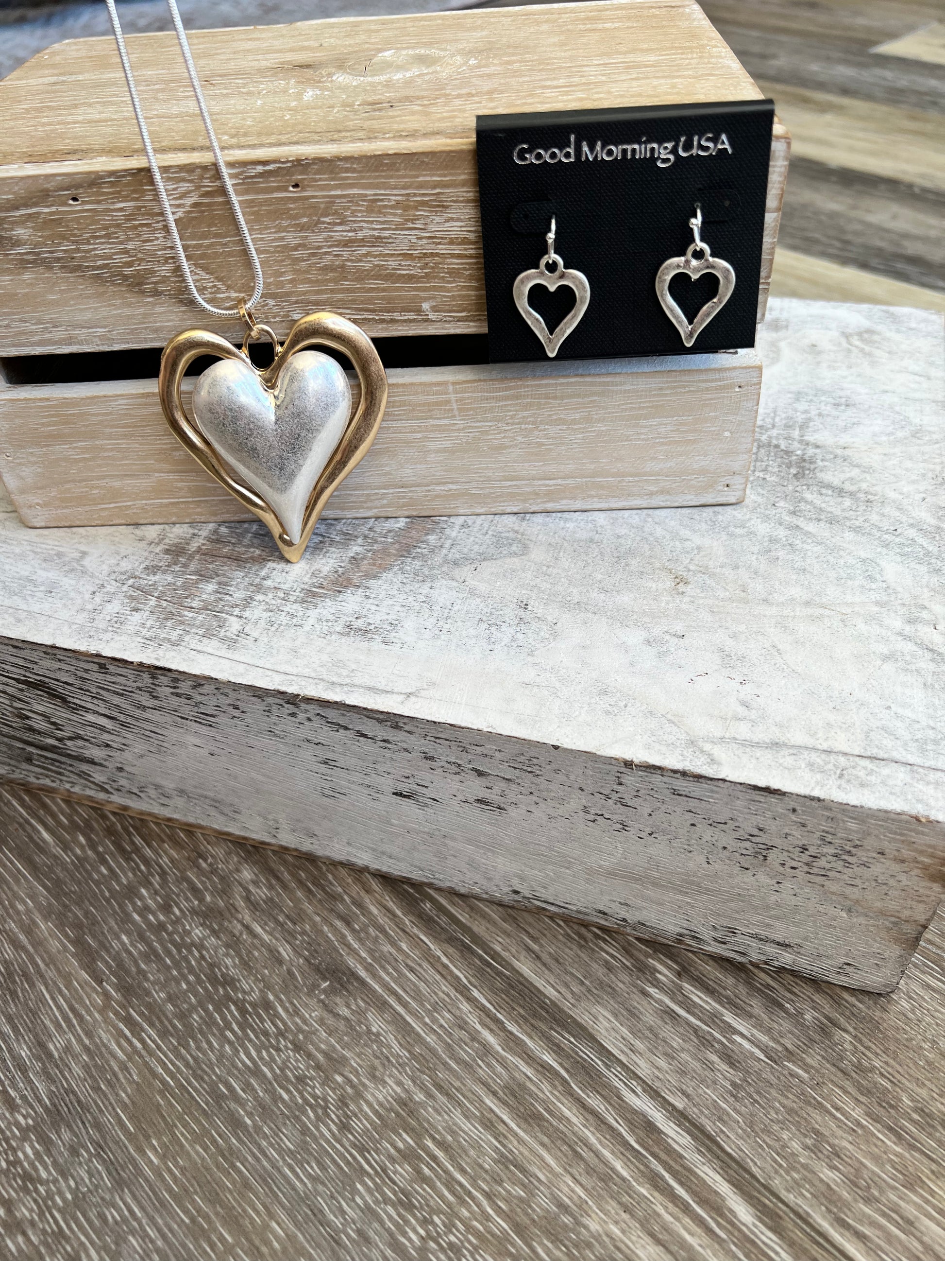 Heart Necklace Collection  Diana's Casuals